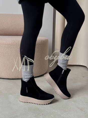 Черевики A.Lex 2357 чорн.замш