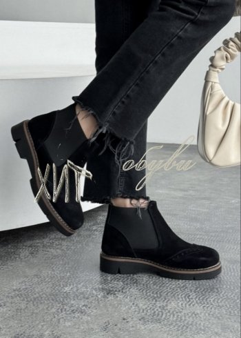 Черевики A.Lex 2031 чорн.замш