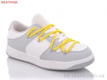 Кроссовки QQ shoes BK75 white-grey