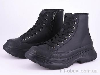 Ботинки Violeta 166-31 black-black