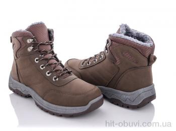 Ботинки Ok Shoes 1069 brown