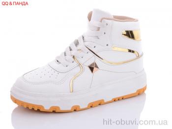 Кроссовки QQ shoes BK72 white-beige