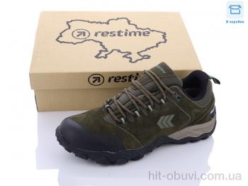 Кроссовки Restime AMB23990 khaki