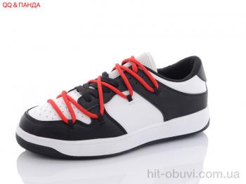 Кросівки QQ shoes, BK75 white-black