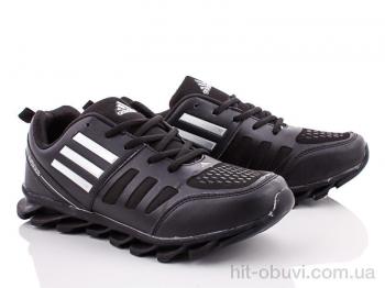 Кроссовки Class Shoes 1648-31 black-silver