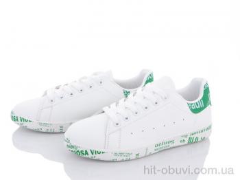 Кросівки Violeta, 9-782 white-green