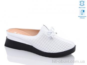 Шлепки SHERLOCK SOON БАТАЛ-412-405 white