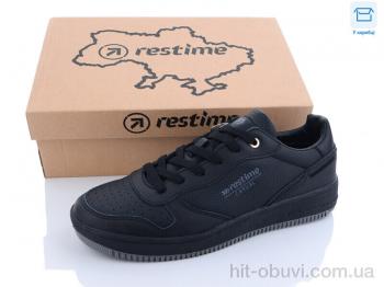 Кроссовки Restime KM023500 black