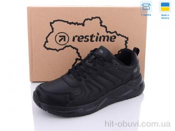 Кроссовки Restime PM023387 black