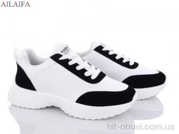 Кросівки Ailaifa, 2362 white-black піна