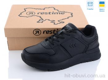 Кросівки Restime, AMO23304 black