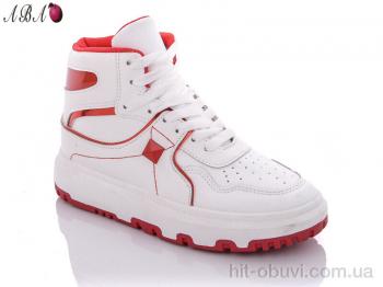 Кросівки Aba, BK72 white-red