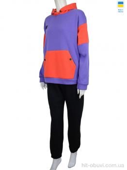 Спортивний костюм Obuvok, Єд b violet (06926) ЗНИЖКА флис