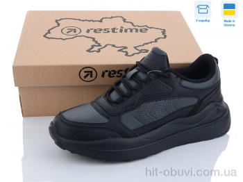 Кросівки Restime, YM023203 black-grey
