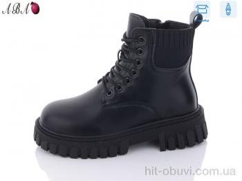 Черевики Aba, 5236 black