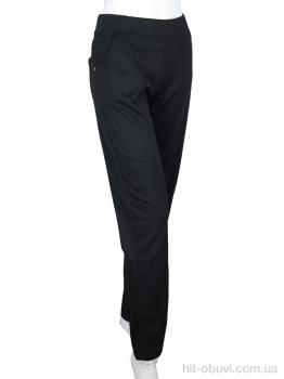 Спортивные брюки Obuvok A678 black флис (04893)