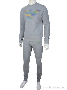 Спортивний костюм Obuvok, 02947 l.grey