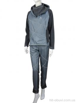 Спортивний костюм Obuvok, Ж434 (04268) grey флис