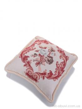 Домашній текстиль Obuvok, 07877 подушка гобелен молоч. бордо (50x50)