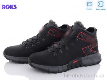 Ботинки Roks 550 чорний-червоний
