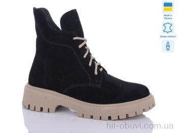 Ботинки Sali 25-3 чорний з зима