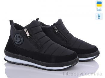 Ботинки Lvovbaza E22 чп. чорний