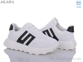 Кросівки Ailaifa, 2391 white-black піна