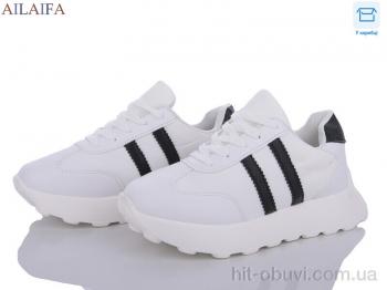 Кросівки Ailaifa, 2393 white-black піна