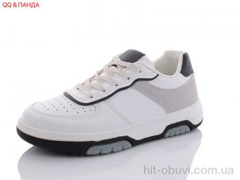 Кросівки QQ shoes BK80 white-black