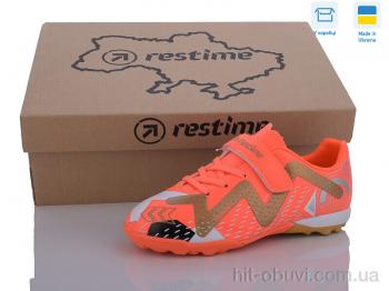 Футбольне взуття Restime DDB24112-1 orange