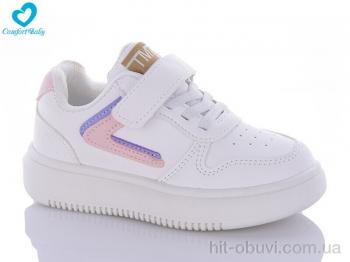 Кросівки Comfort-baby, 8 біл-рожевий