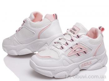 Кросівки Prime-Opt Prime P-N111 white-pink