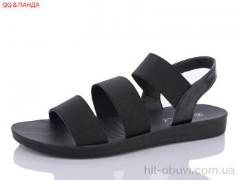 Босоніжки QQ shoes, A16 black