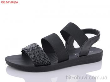 Босоніжки QQ shoes, A17 black