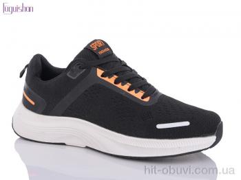 Кроссовки Fuguishan пена A805-2 black-orange