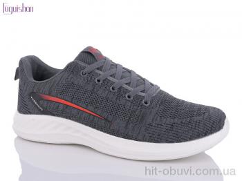 Кросівки Fuguishan, пена A807-1 d.grey/red