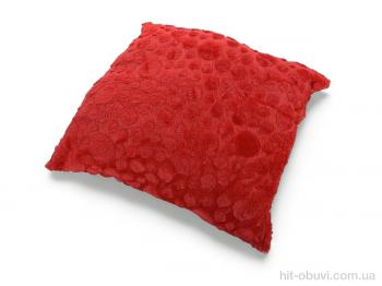 Домашній текстиль Obuvok Норка круг 08505 red (42*42)