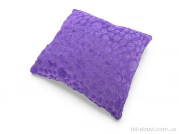 Домашній текстиль Obuvok Норка круг 08285 violet (42*42)
