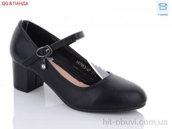 Туфлі QQ shoes, KU7053-27 black