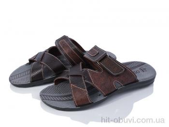 Шлепки Мир 3609-45 brown