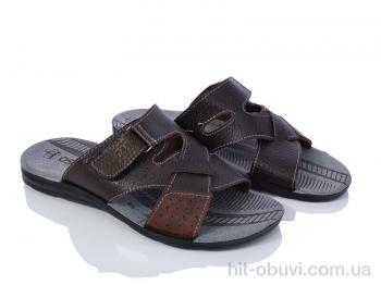 Шлепки Мир 3609-46 brown