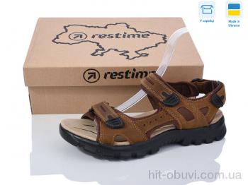 Сандалии Restime NML24042 l.brown