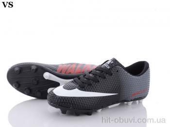 Футбольне взуття VS, Mercurial 08 Black Crampon (36-39)