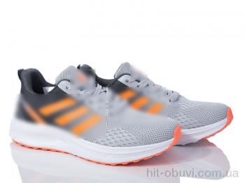 Кросівки Violeta, HD32(173-6) grey-orange