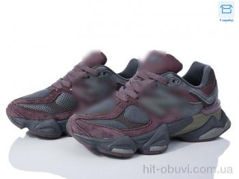 Кросівки Violeta, HD1(9060-1) grey-burgundi