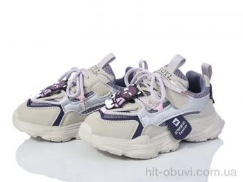 Кроссовки Violeta G42(8010) beige-purple