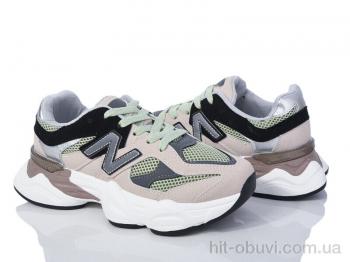 Кроссовки Violeta HD26(182-40) grey-green-2