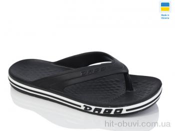 Шлепки Lot Shoes N130 чорний old