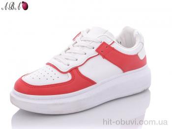 Кросівки Aba, BK61 white-red