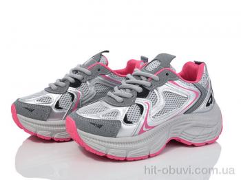 Кроссовки Violeta 172-45-7 grey-pink